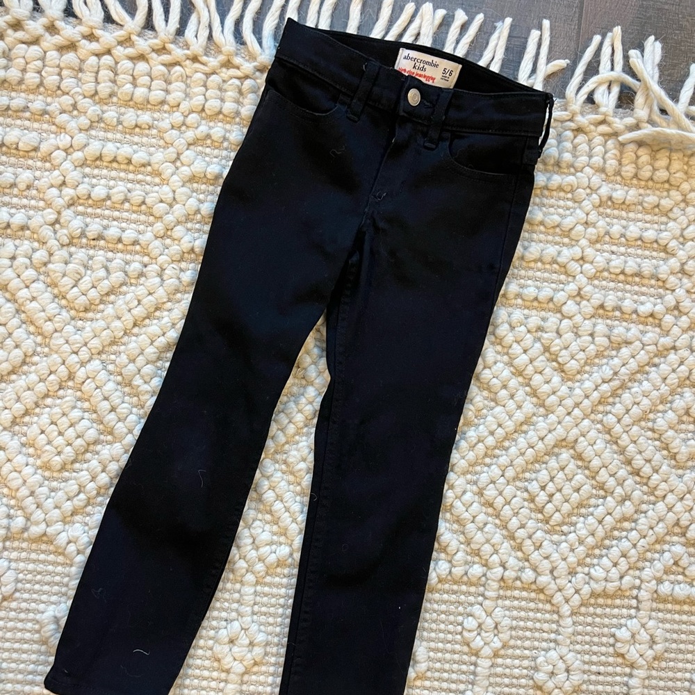 Abercrombie Kids Black Jeans